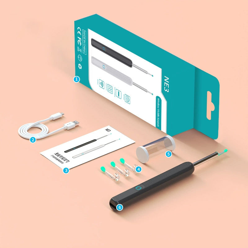 Visual Ear Pick Wireless Cleaning Endoscope HD Earwax Removal Tool