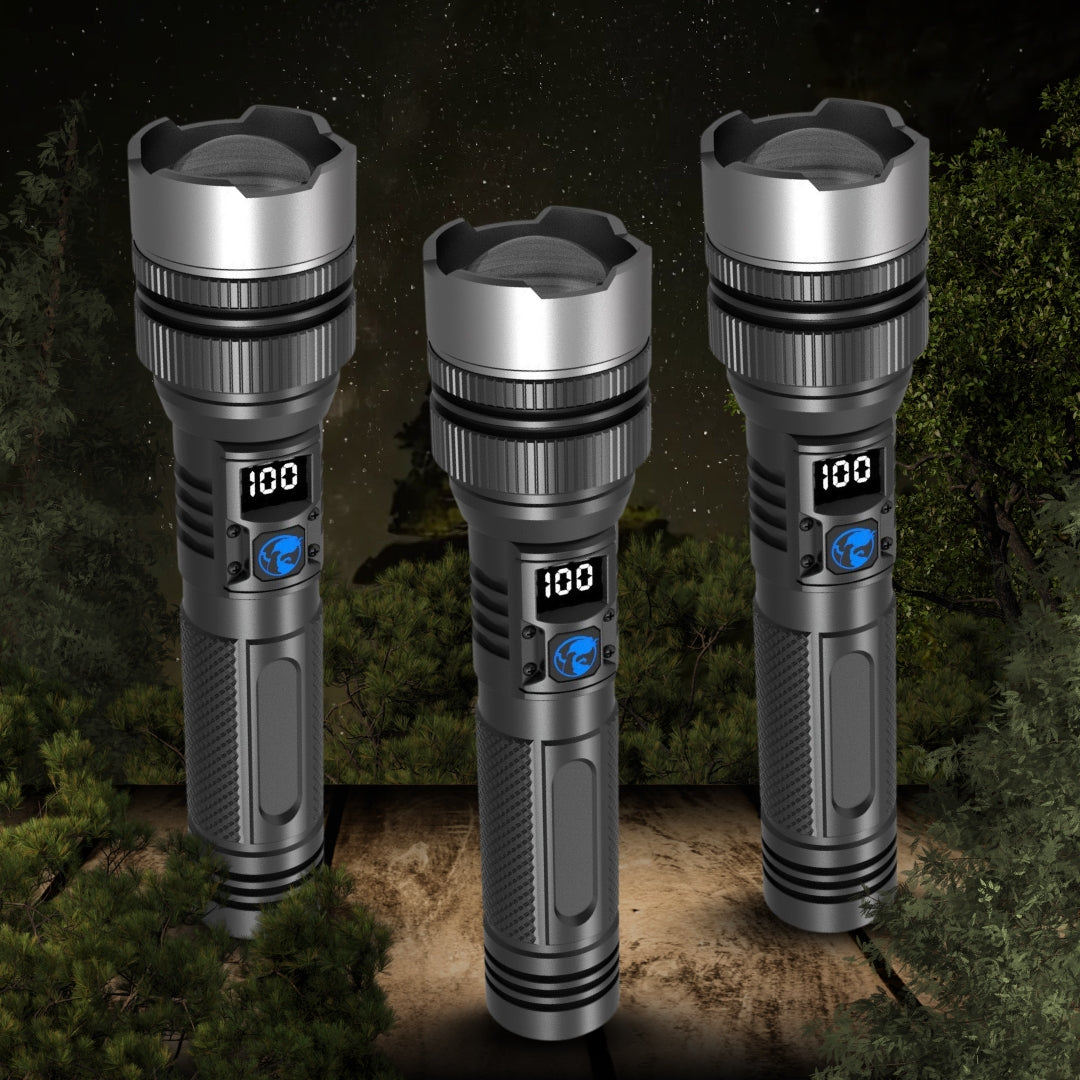 🔦SparkLight™ 2025 Ultimate Survival Flashlight for Power, Precision and Portability