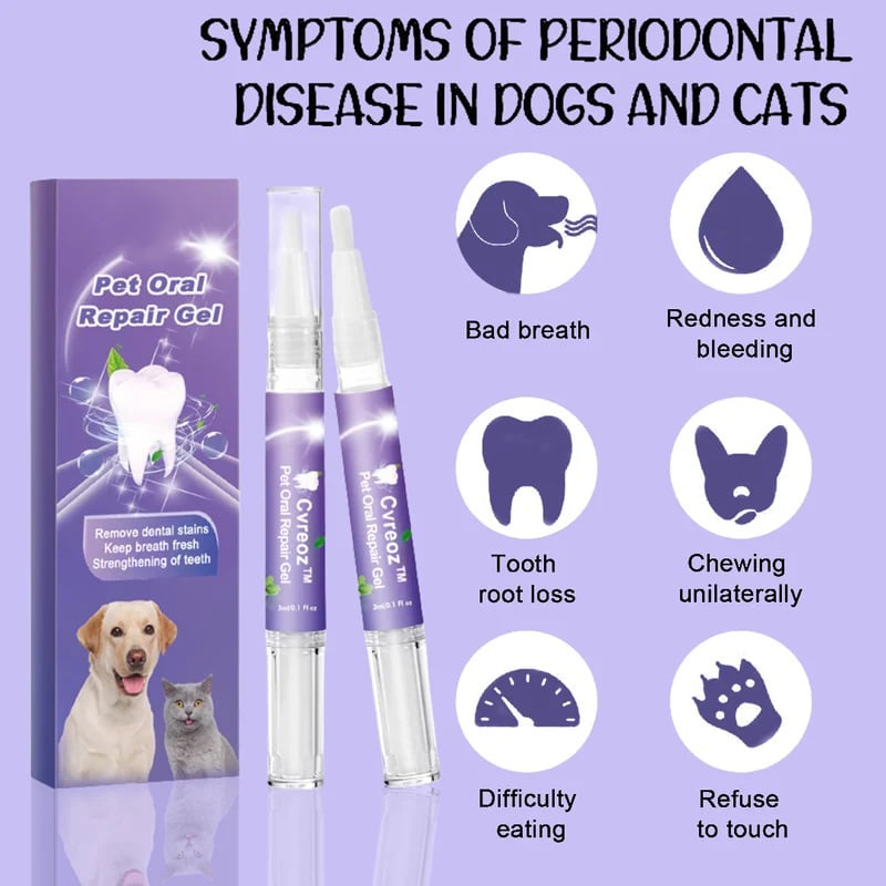 Seurico™ Pet Oral Repair Gel - End Pet Oral Nightmares, Revitalize Life!🐾