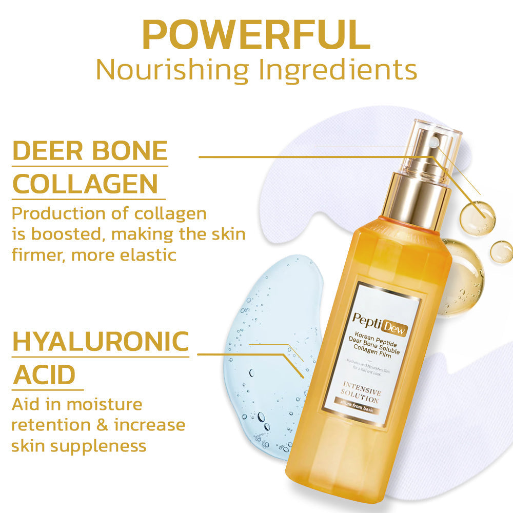 Seurico™ PeptiDew Korean Peptide Deer Bone Soluble Collagen Film