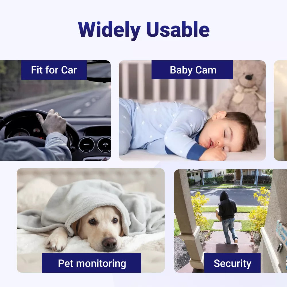 Seurico™ - Smart Wireless Security Camera with HD Night Vision & Motion Alerts