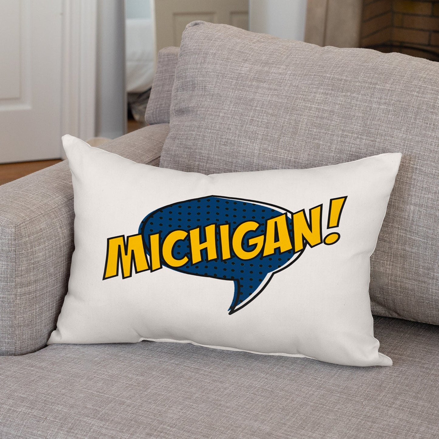 Michigan, College! Pillow