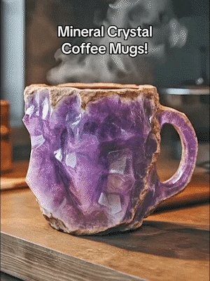 ๐ Last day 45% OFF ๐ฅ2025 New Mineral Crystal Coffee Mugs