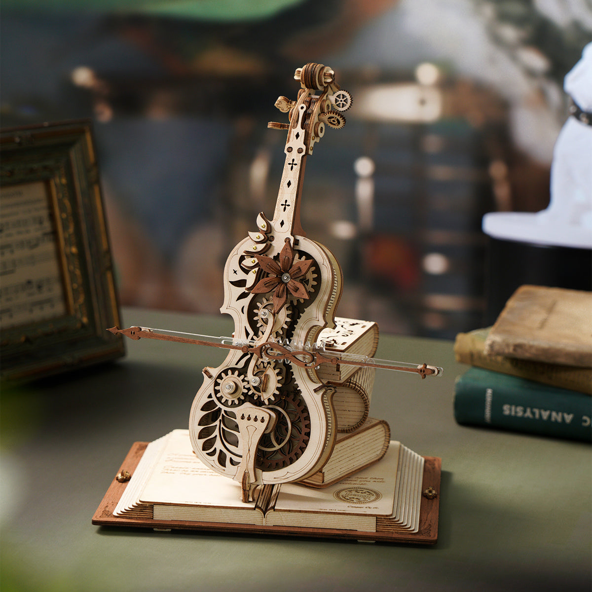 ROKR Symphony of Gorgeous Dreams Mechanical Music Box 3D Wooden Puzzle AMK63M