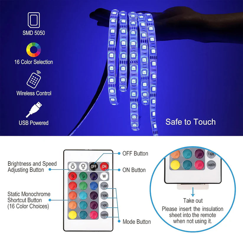 🎅 Christmas Sale - 50% OFF 🎁 Smart Waterproof LED Strip Lights for Indoor & Outdoor Decor!💡
