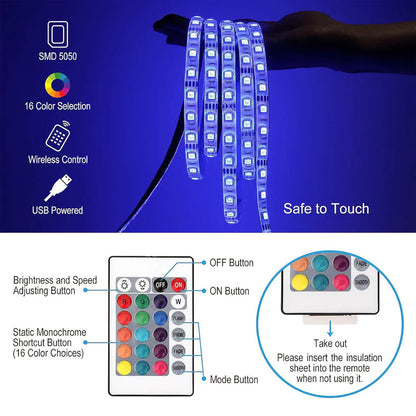 🎅 Christmas Sale - 50% OFF 🎁 Smart Waterproof LED Strip Lights for Indoor & Outdoor Decor!💡