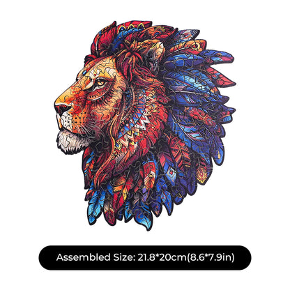 ROBOTIME The Lion King Wooden Jigsaw Puzzle with Frame