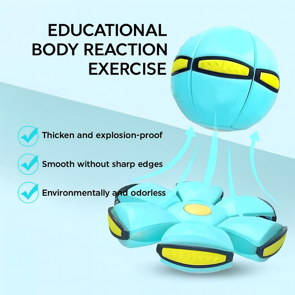 🔥 Final Hours: 60% OFF — Magic UFO Metaball for Kids & Pets | Bouncy Ball + Flying Saucer Fun