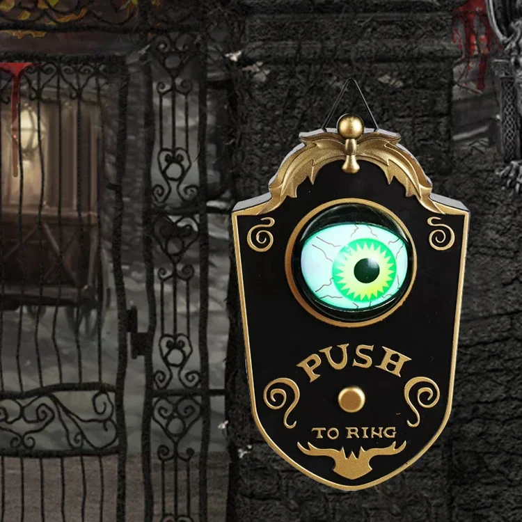👻 Halloween Sale 49% OFF 👻 Spooky Cyclops Doorbell: One-Eyed Monster for a Halloween Fright