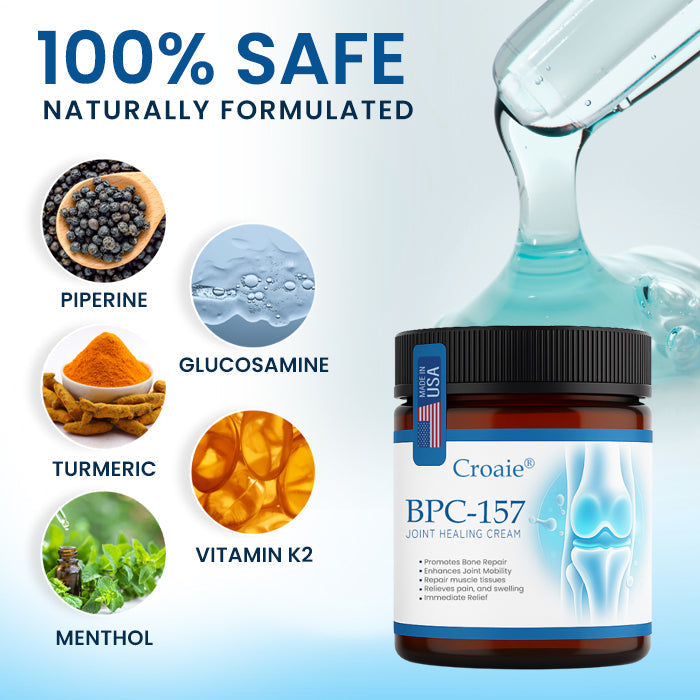 🌿FDA-APPROVED✅ Croaie® BPC-157 Joint Healing Cream - Treats Arthritis, Neuropathy, Rheumatism, Sports Injuries & More💪🏻