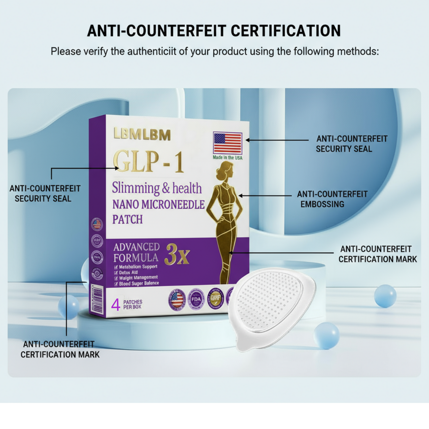 🔥【𝑶𝒇𝒇𝒊𝒄𝒊𝒂𝒍 𝑺𝒕𝒐𝒓𝒆】LBMLBM™ NIDDK-Tirzepatide Slimming & health NANO MICRONEEDLE PATCH🇺🇸👨‍⚕️（Zero Pain, 24/7 Action | Lower A1C Levels | Lose Inches Safely）