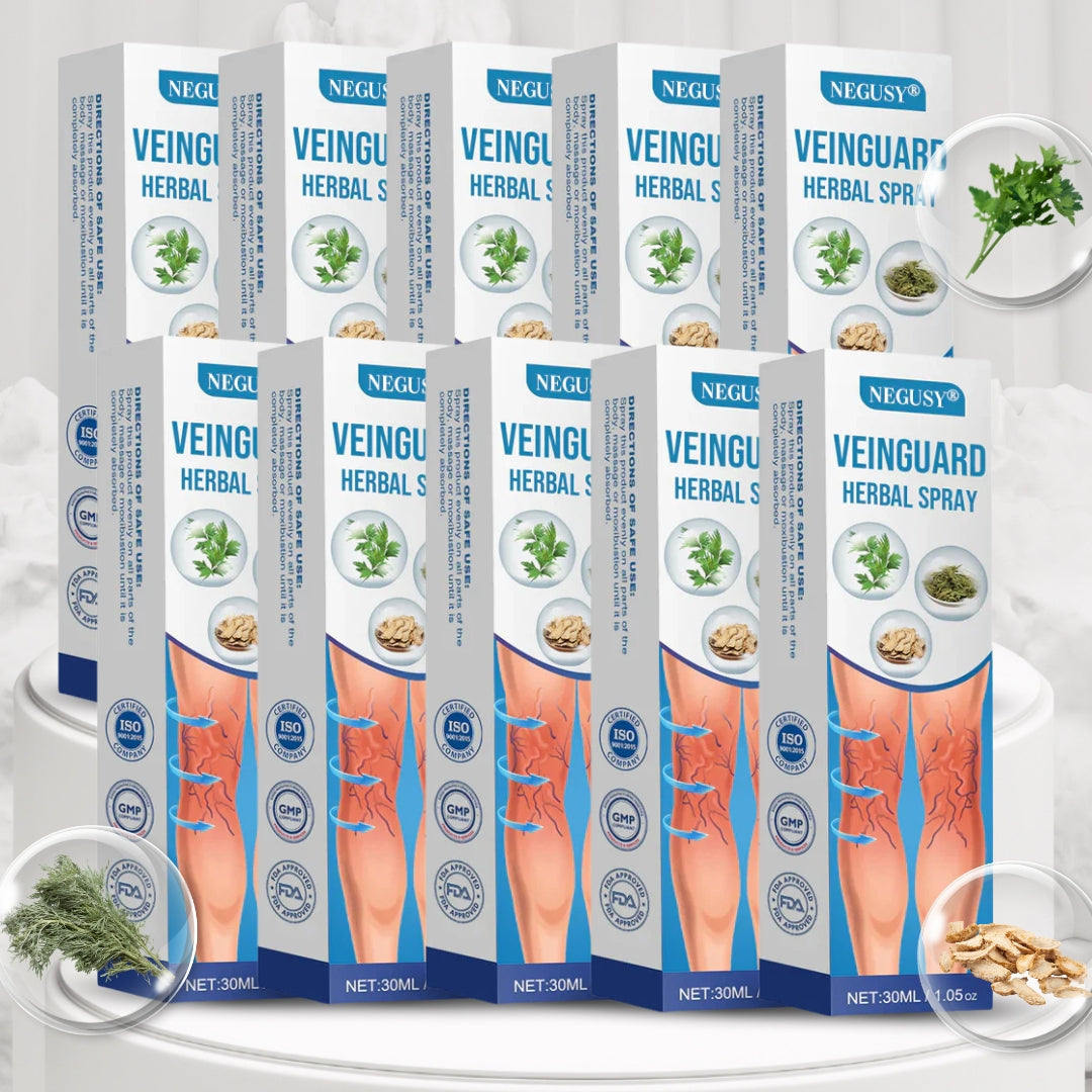 🌿NEGUSY® VeinGuard Herbal Spray-✅𝗖𝗹𝗶𝗻𝗶𝗰𝗮𝗹𝗹𝘆 𝗽𝗿𝗼𝘃𝗲𝗻 𝘁𝗼 𝗲𝗹𝗶𝗺𝗶𝗻𝗮𝘁𝗲 𝘃𝗮𝗿𝗶𝗰𝗼𝘀𝗲 𝘃𝗲𝗶𝗻𝘀 𝗶𝗻 𝗷𝘂𝘀𝘁 7 𝗱𝗮𝘆𝘀!