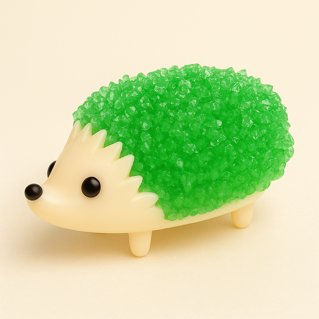 💎Hedgie Crystal Growing Kit – Colorful Hedgehog with Sparkly Crystals in 24H