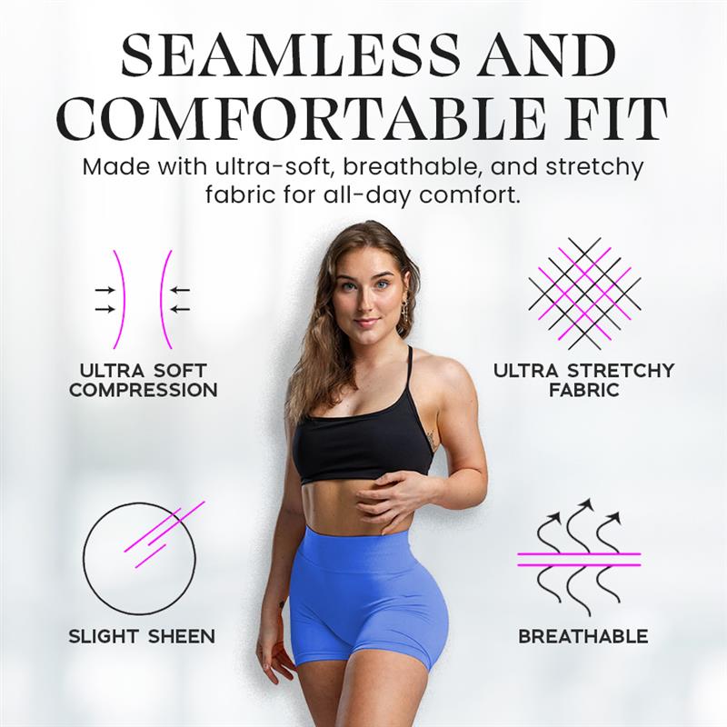 Seurico™ High Waisted Butt Lifting Shorts