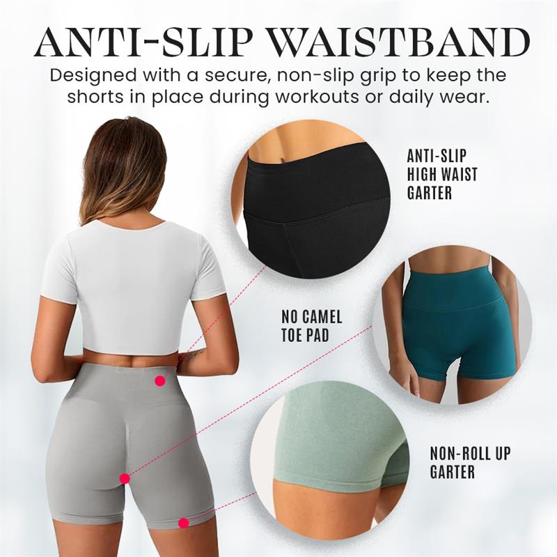 Seurico™ High Waisted Butt Lifting Shorts