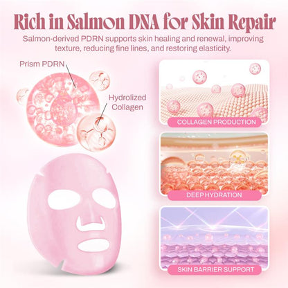 Seurico™ Youth Salmon PDRN Pink Collagen Face Mask