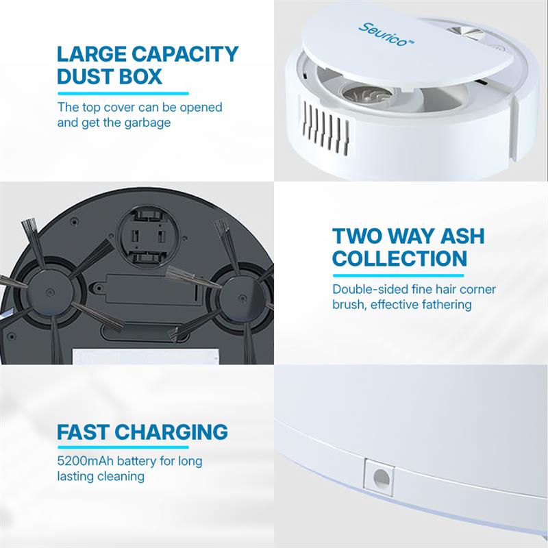 🧹Seurico™ Robot Vacuum Cleaner