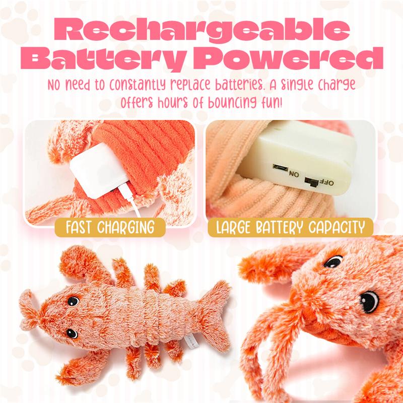 🔥Last Day Promotion 49% OFF 🐕Floppy Lobster Funny Plush Toy for Pets