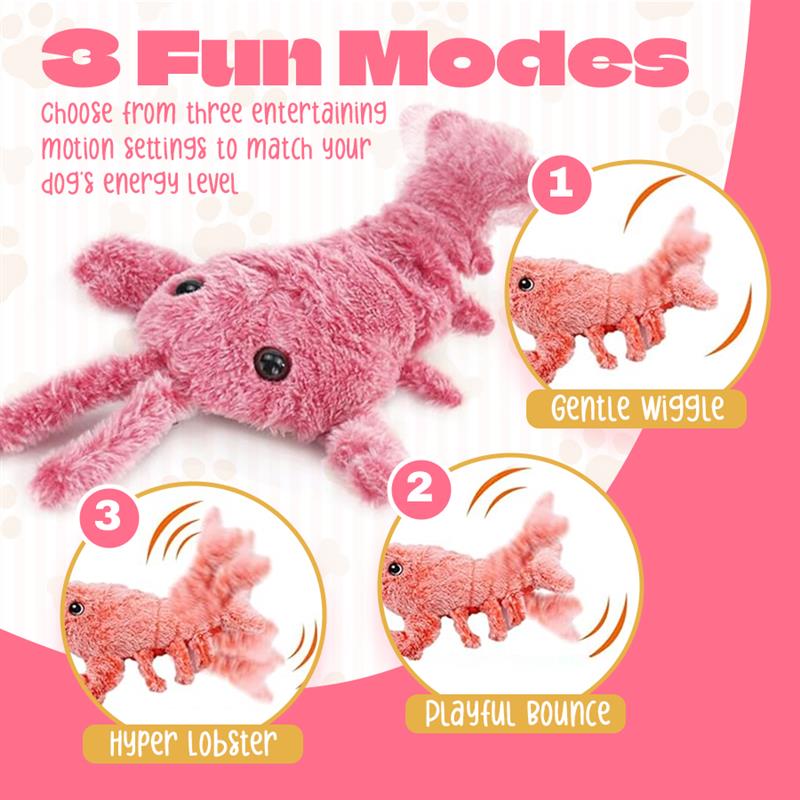 🔥Last Day Promotion 49% OFF 🐕Floppy Lobster Funny Plush Toy for Pets