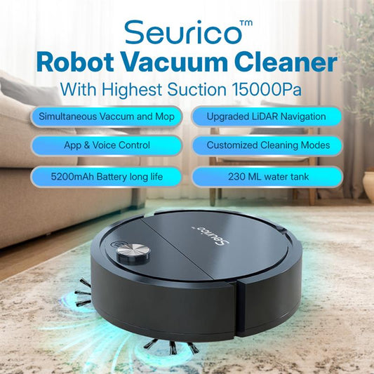 🤍Seurico AutoClean Robot Vacuum Cleaner Pro