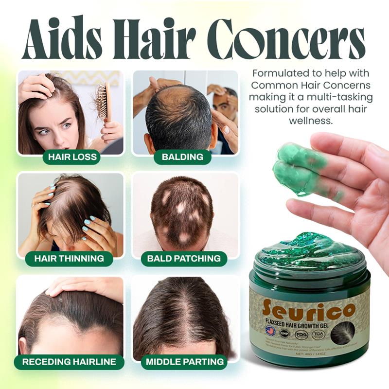 Seurico™ Flaxseed Hair Growth Gel