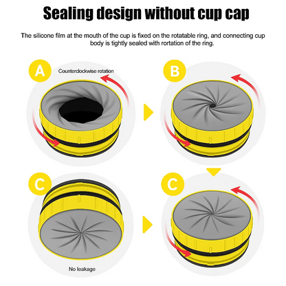 360 Sip Lidless Mug - Lidless Twist Cup