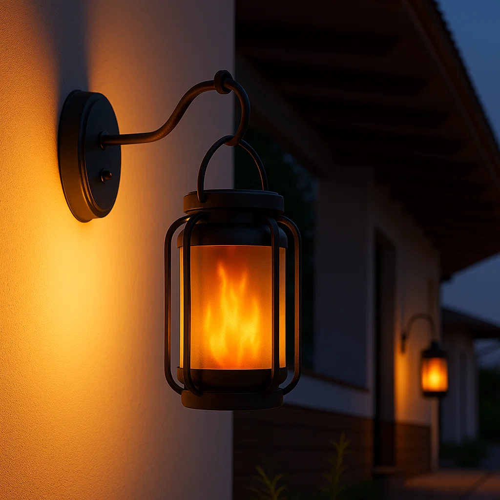 Kaliiqo™ Solar-Powered Flame Flicker Camping Lantern