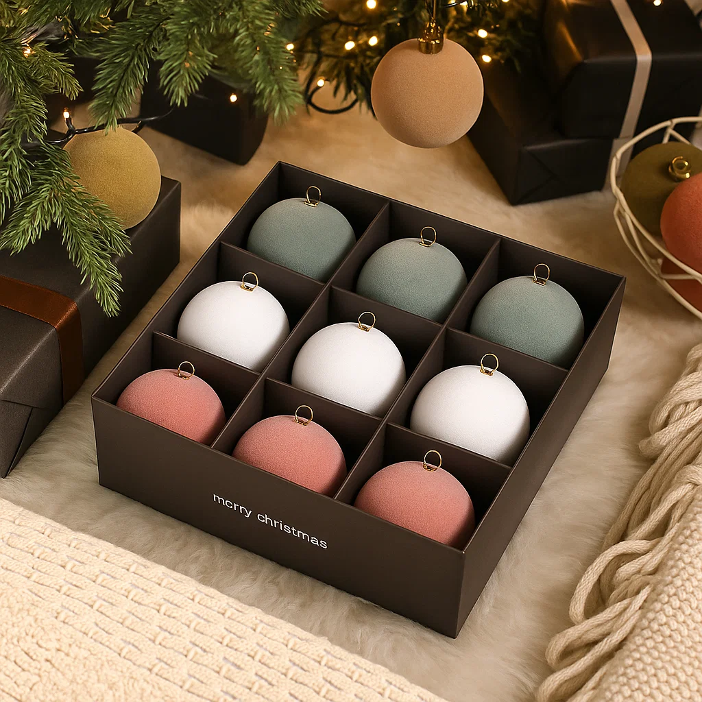 Light Velvet Ball(9 pcs)