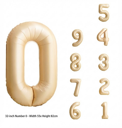 🎉✨2026  Large Foil Number Balloons – 🎆Perfect for Graduation  & New Year Party Decor