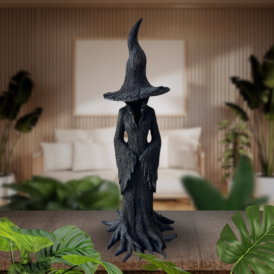 🔥LAST DAY 49% OFF - ❤️‍🔥🧙‍♀️Hand-Painted Enchanting Witch Statue: The Guardian of Your Home (✨Same as in the video)