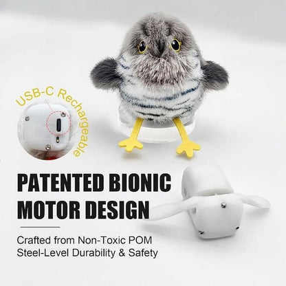💥Last day for 50% off-🔥Rechargeable Flapping Bird Cat Toy