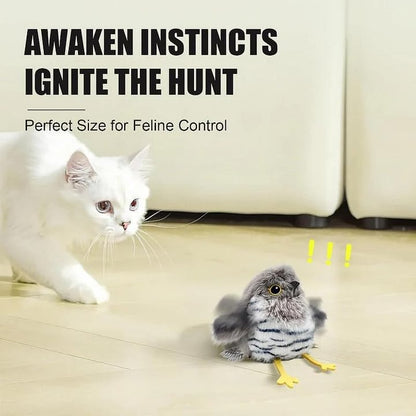 💥Last day for 50% off-🔥Rechargeable Flapping Bird Cat Toy