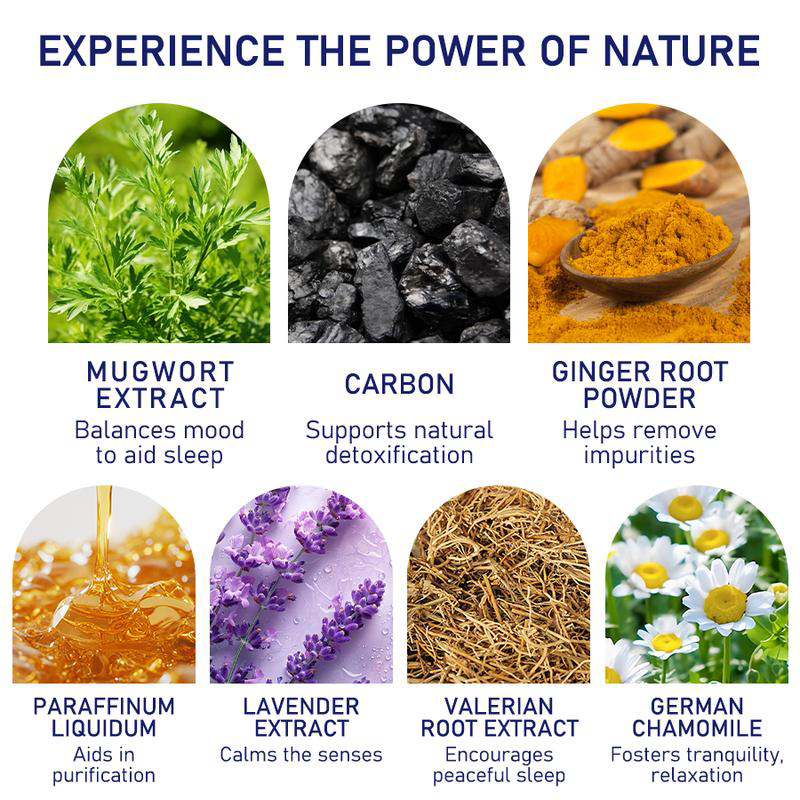 Seurico™ Deep Relaxing Foot Patches  – Soothe Tired Feet, Relieve Stress, Promote Relaxation & Better Sleep