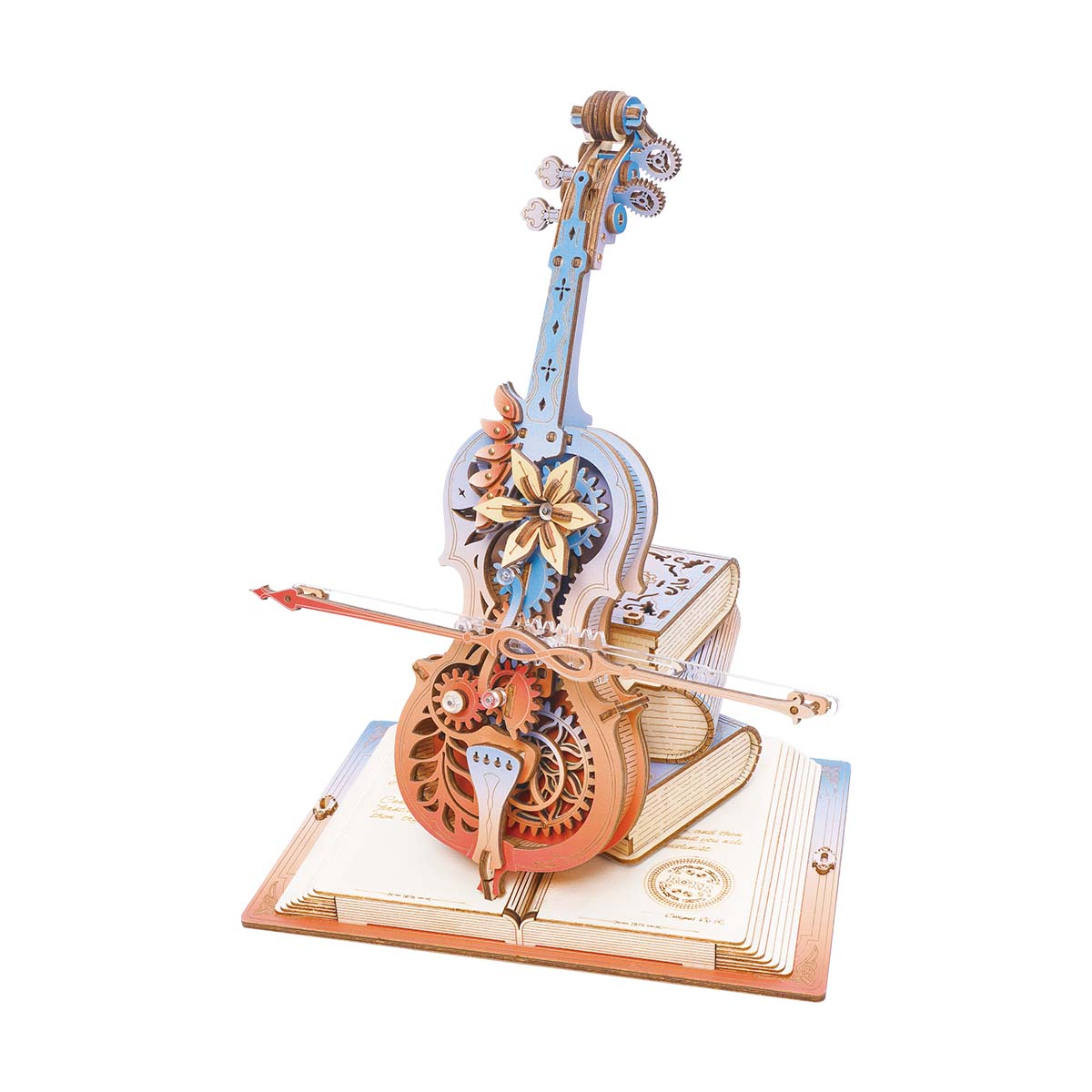 ROKR Symphony of Gorgeous Dreams Mechanical Music Box 3D Wooden Puzzle AMK63M
