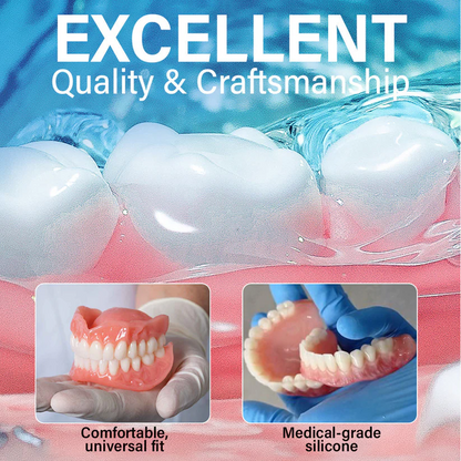 LBMLBM® Medical Full Denture with Strong Suction ✅ Clinically Tested · Strong Suction Fit 🦷 Made in USA
