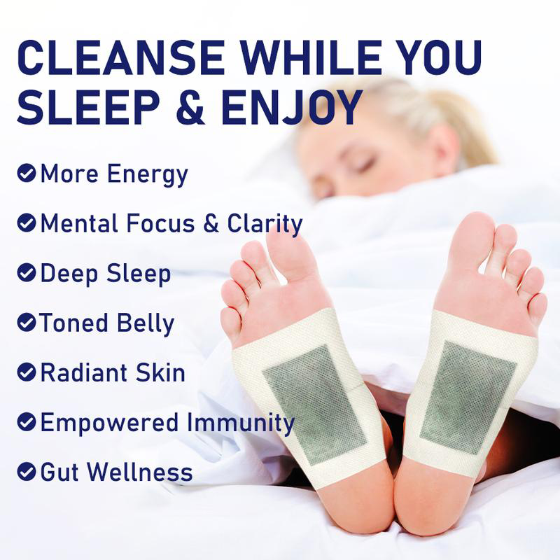 Seurico™ Deep Relaxing Foot Patches  – Soothe Tired Feet, Relieve Stress, Promote Relaxation & Better Sleep