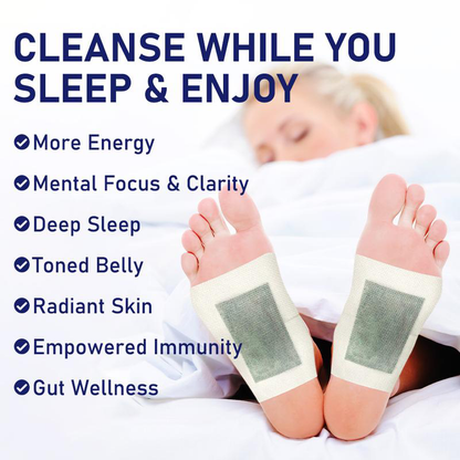 Seurico™ Deep Relaxing Foot Patches  – Soothe Tired Feet, Relieve Stress, Promote Relaxation & Better Sleep