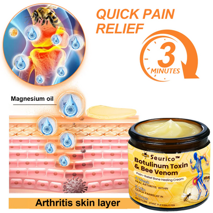 Seurico™ Botulinum Toxin & Bee Venom Pain-Relief Bone Healing Cream (Copy)