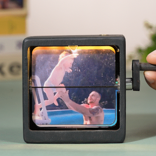 Flip Photo Box – Customizable Memory Album