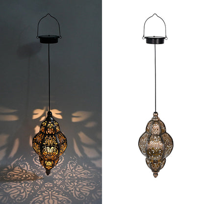 Luxury Baroque Moroccan Style Hollow Projection Lantern