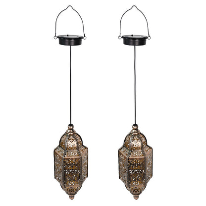 Luxury Baroque Moroccan Style Hollow Projection Lantern