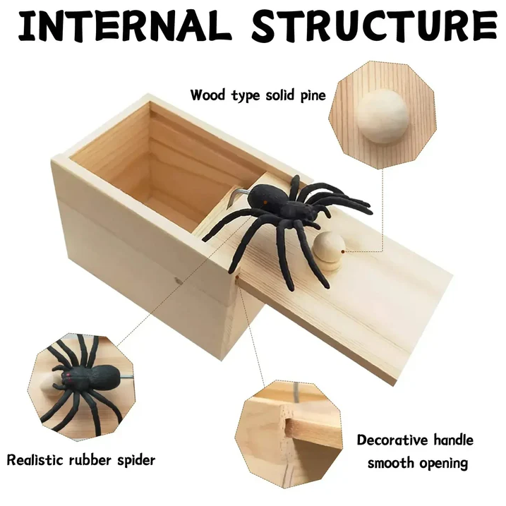 🕷️ Halloween Sale 49% OFF🕷️Jump Scare Spider Box