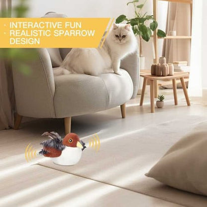 Interactive Chirping Bird Cat Toy -Say Goodbye to Loneliness, Hello to Instinct! 🐾