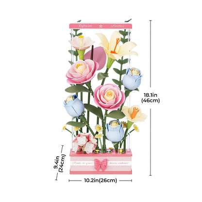 ROKR Blooming Bouquet Box DIY 3D Puzzle AF01D