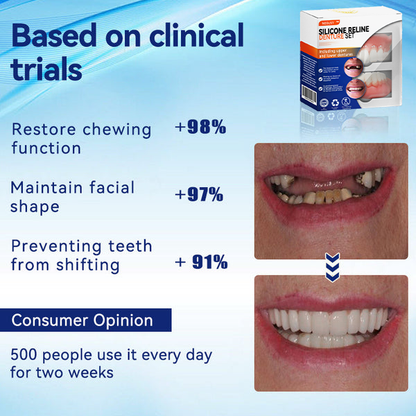 NEGUSY™ Silicone Denture Ruler Set (👩‍⚕️ADA Compliant Approved By Professional Dentists)