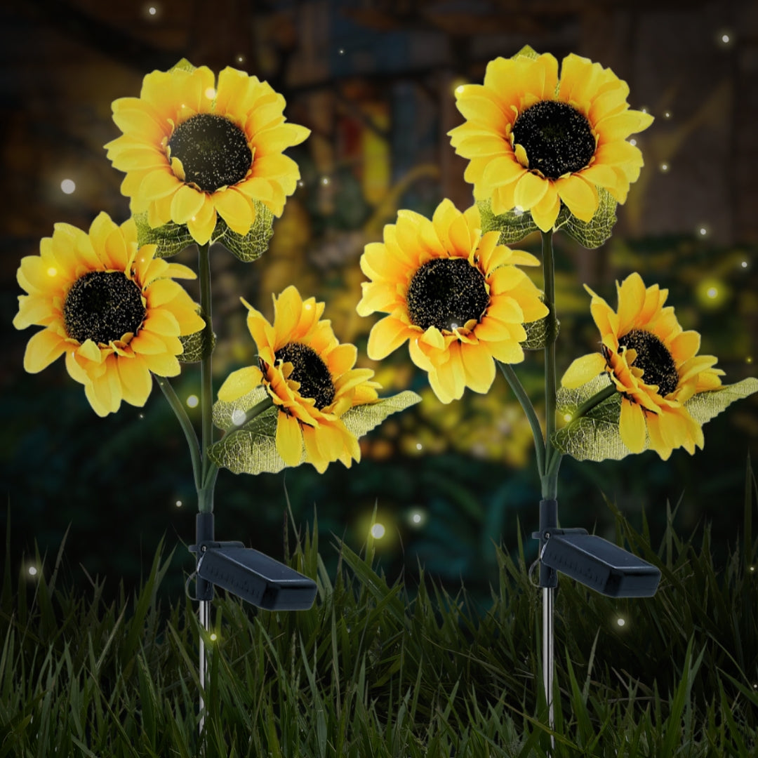 🌞Women's Equality Day - Solar LED Sunflower Garden Lights-29.6inch/75cm 🌻