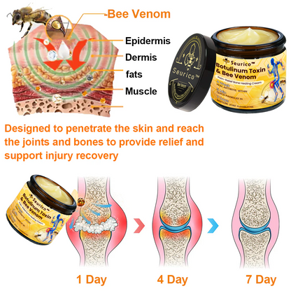 Seurico™ Botulinum Toxin & Bee Venom Pain-Relief Bone Healing Cream (Copy)