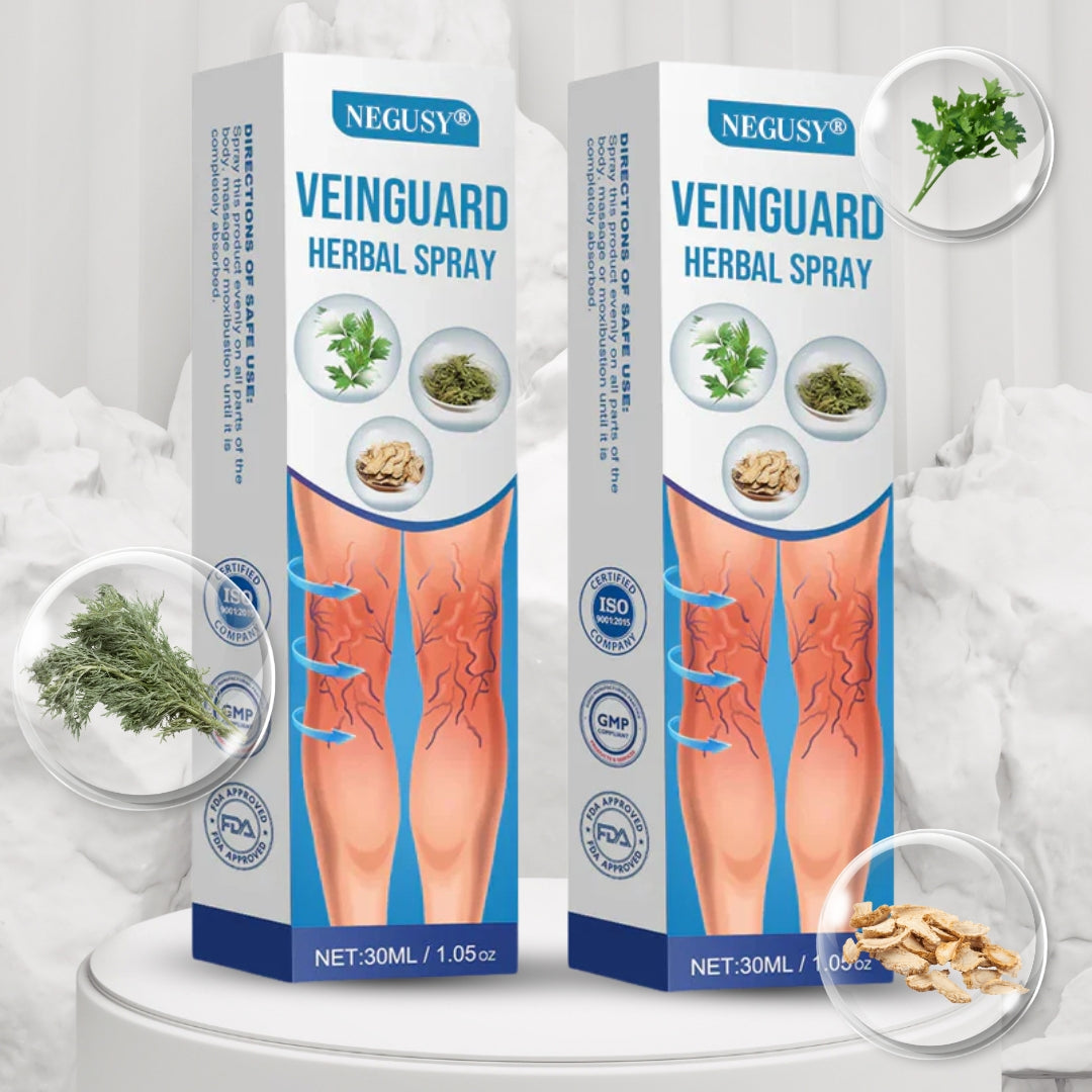 🌿NEGUSY® VeinGuard Herbal Spray-✅𝗖𝗹𝗶𝗻𝗶𝗰𝗮𝗹𝗹𝘆 𝗽𝗿𝗼𝘃𝗲𝗻 𝘁𝗼 𝗲𝗹𝗶𝗺𝗶𝗻𝗮𝘁𝗲 𝘃𝗮𝗿𝗶𝗰𝗼𝘀𝗲 𝘃𝗲𝗶𝗻𝘀 𝗶𝗻 𝗷𝘂𝘀𝘁 7 𝗱𝗮𝘆𝘀!