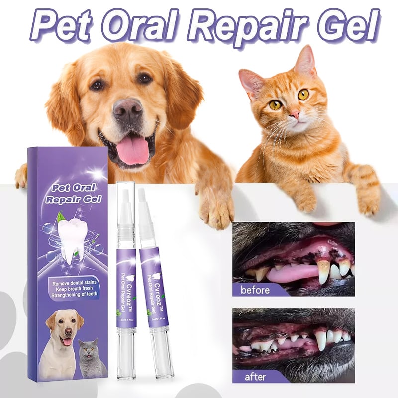 Seurico™ Pet Oral Repair Gel - End Pet Oral Nightmares, Revitalize Life!🐾