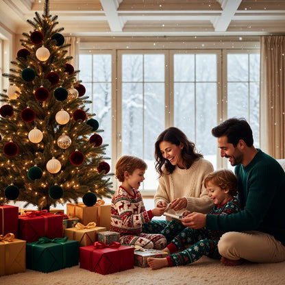 🎄 Christmas Flash Sale 🎁 49% OFF ✨ 9 PCS Vintage 8CM Velvet Christmas Balls – Colorful Hanging Ornaments for Christmas Tree